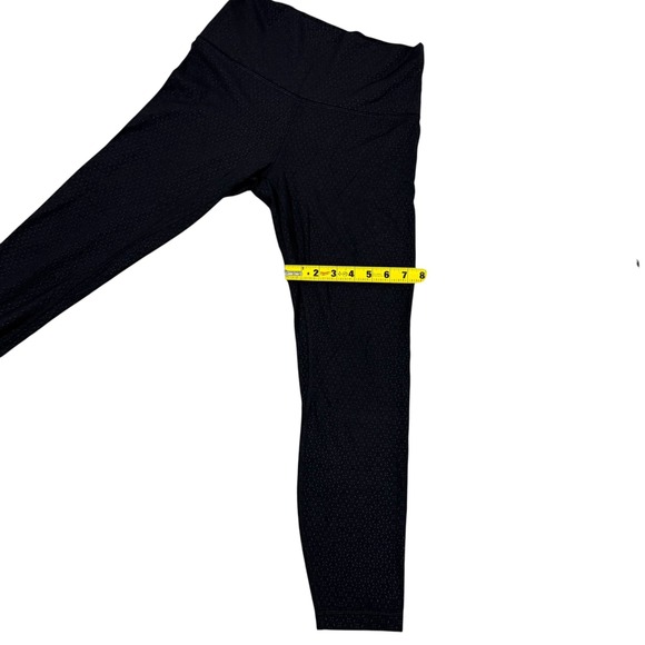 Lululemon Wunder Under HR Leggings Black Diamond Jacquard Women's 8 Yoga Gym - Picture 9 of 9